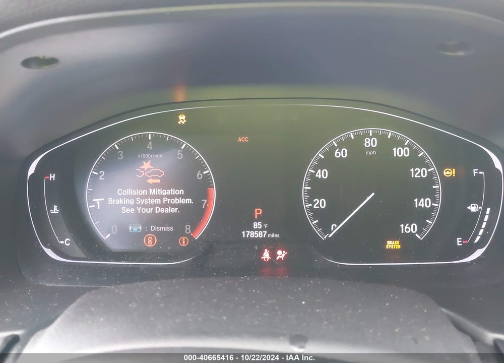 2019 HONDA ACCORD SPORT VIN: 1HGCV1F35KA139383