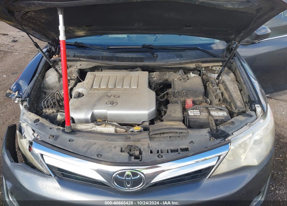 2012 TOYOTA CAMRY XLE V6 VIN: 4T1BK1FK5CU515487