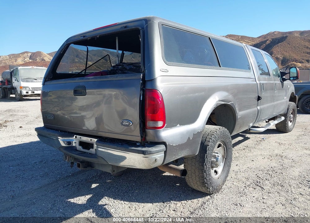 2004 FORD F-250 LARIAT/XL/XLT VIN: 1FTNW21P14EB93604