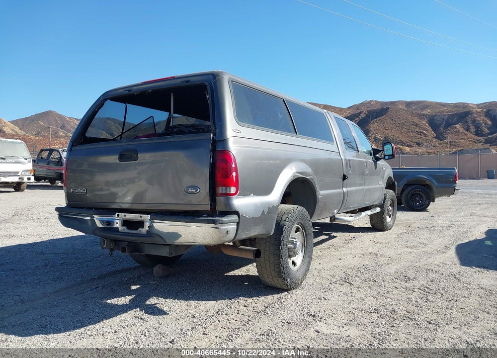 2004 FORD F-250 LARIAT/XL/XLT VIN: 1FTNW21P14EB93604