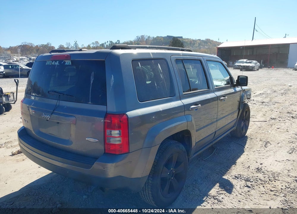 2014 JEEP PATRIOT LATITUDE VIN: 1C4NJRFB2ED629646