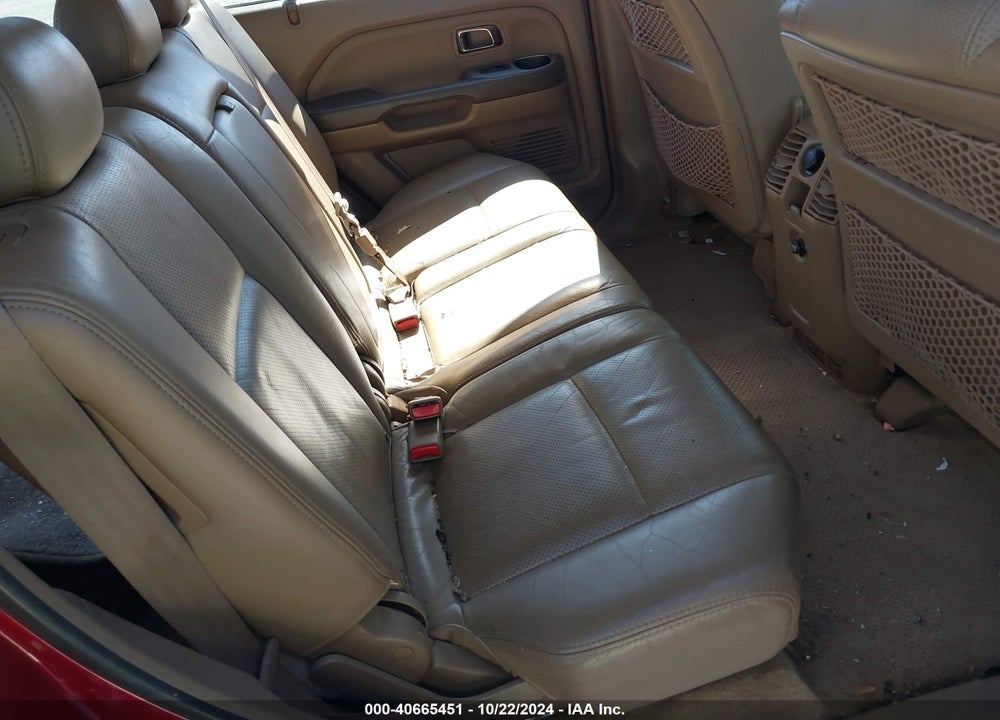 2004 HONDA PILOT EX-L VIN: 2HKYF18504H552517