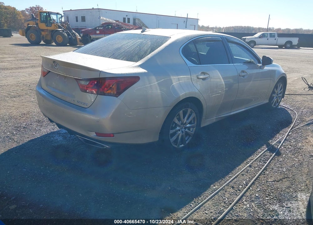 2013 LEXUS GS 350 VIN: JTHCE1BL9D5015289