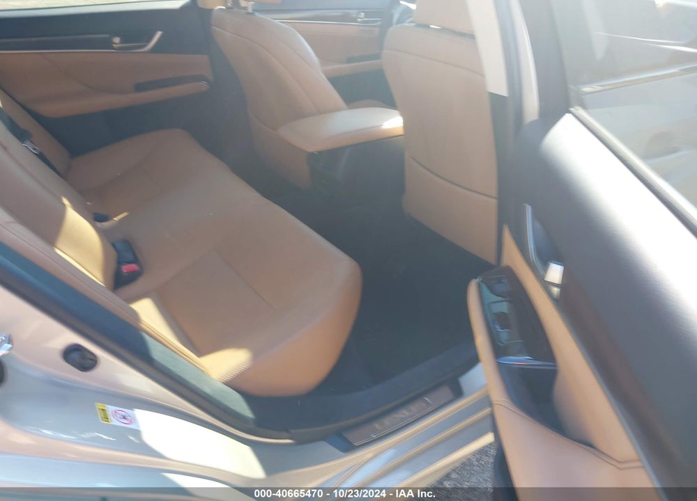 2013 LEXUS GS 350 VIN: JTHCE1BL9D5015289