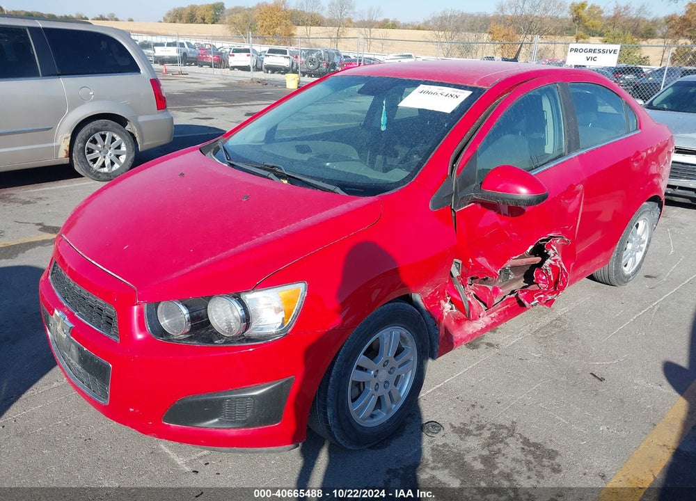 2013 CHEVROLET SONIC LT AUTO VIN: 1G1JC5SH4D4197760