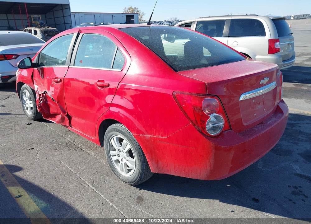 2013 CHEVROLET SONIC LT AUTO VIN: 1G1JC5SH4D4197760
