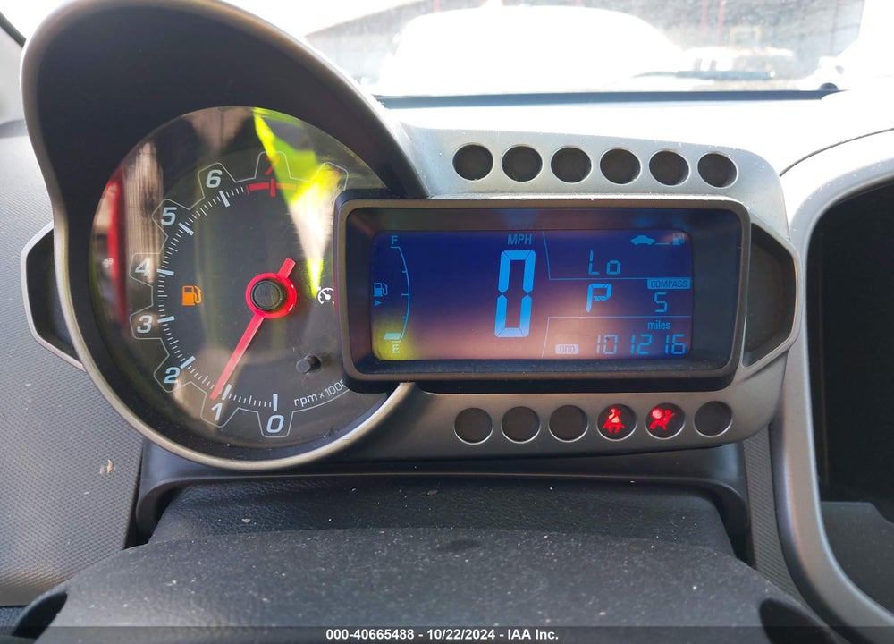 2013 CHEVROLET SONIC LT AUTO VIN: 1G1JC5SH4D4197760