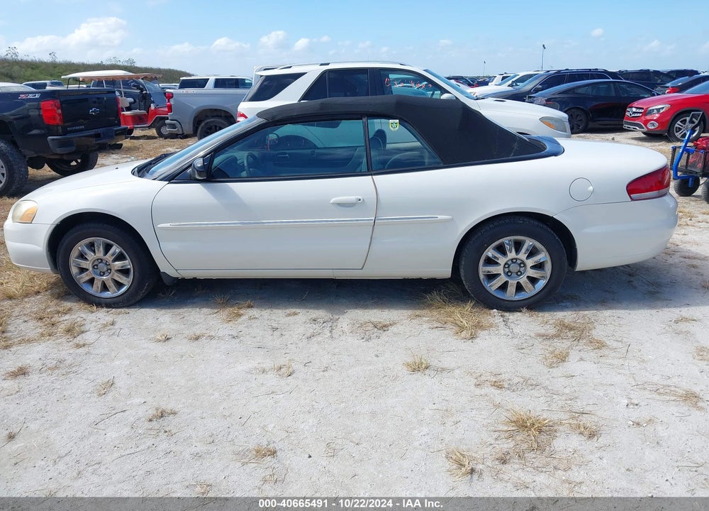 2004 CHRYSLER SEBRING LIMITED VIN: 1C3EL65R04N375813