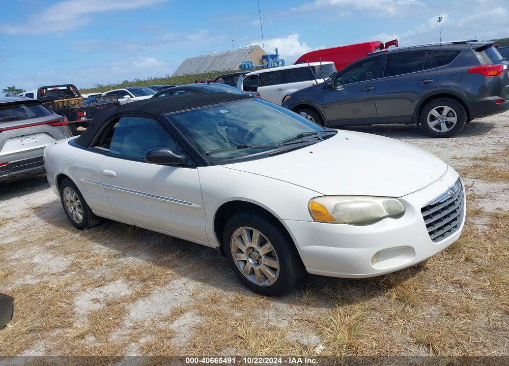 2004 CHRYSLER SEBRING LIMITED VIN: 1C3EL65R04N375813