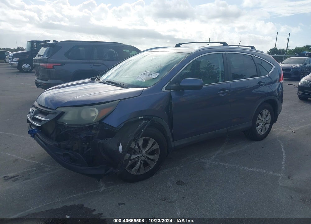 2012 HONDA CR-V EX-L VIN: 5J6RM4H73CL056791