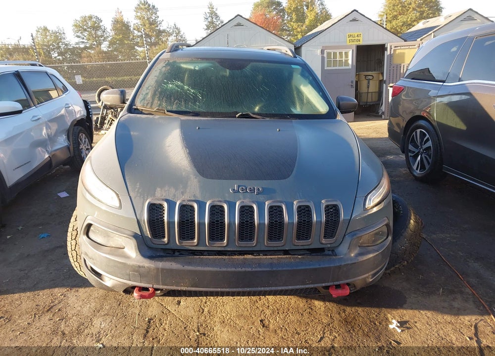2015 JEEP CHEROKEE TRAILHAWK VIN: 1C4PJMBS7FW735274