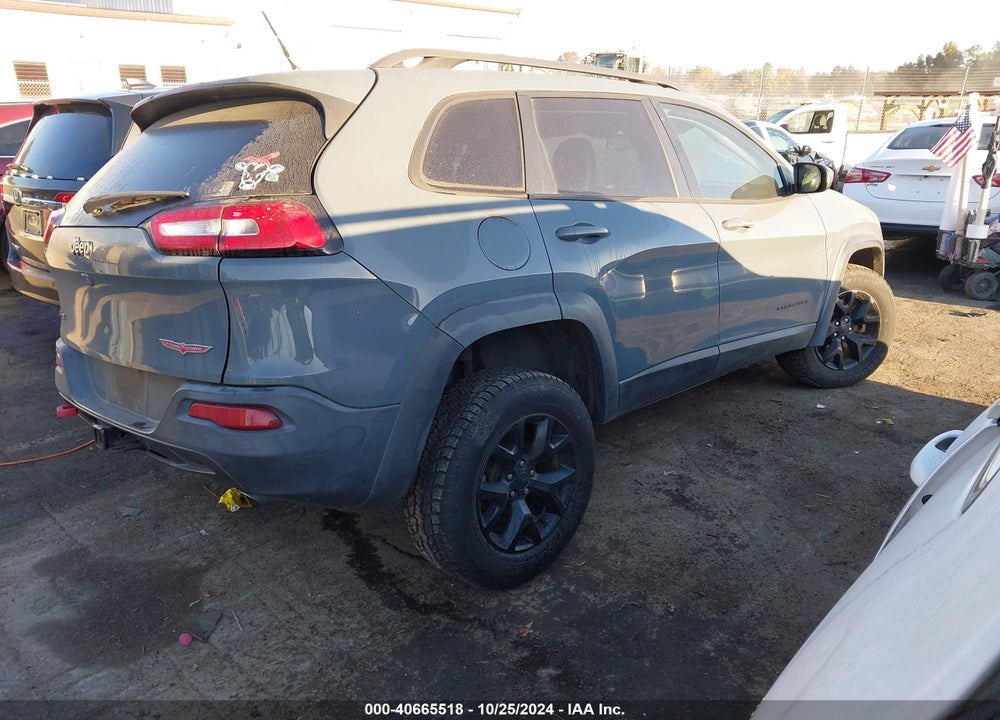 2015 JEEP CHEROKEE TRAILHAWK VIN: 1C4PJMBS7FW735274