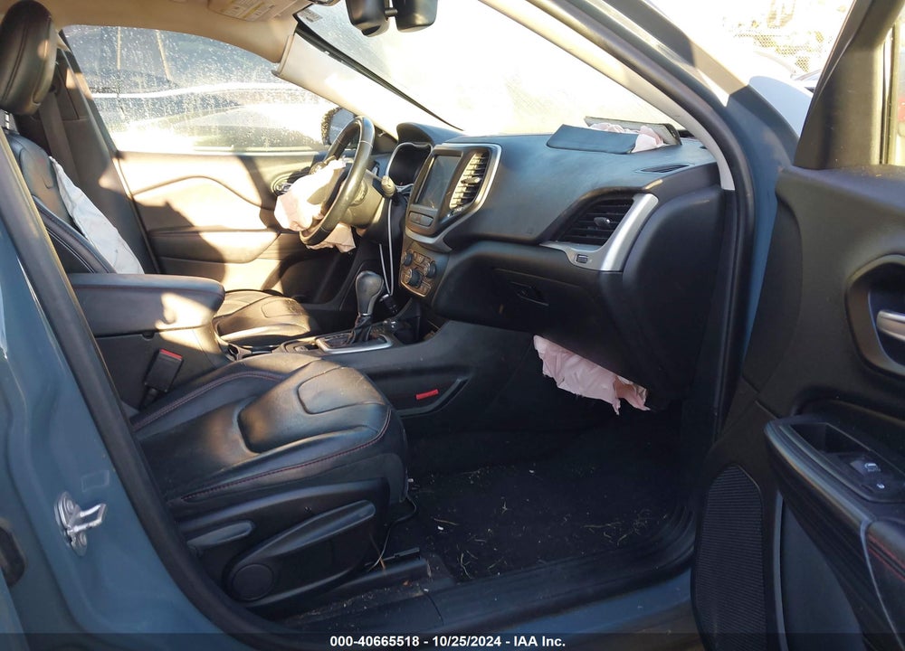 2015 JEEP CHEROKEE TRAILHAWK VIN: 1C4PJMBS7FW735274