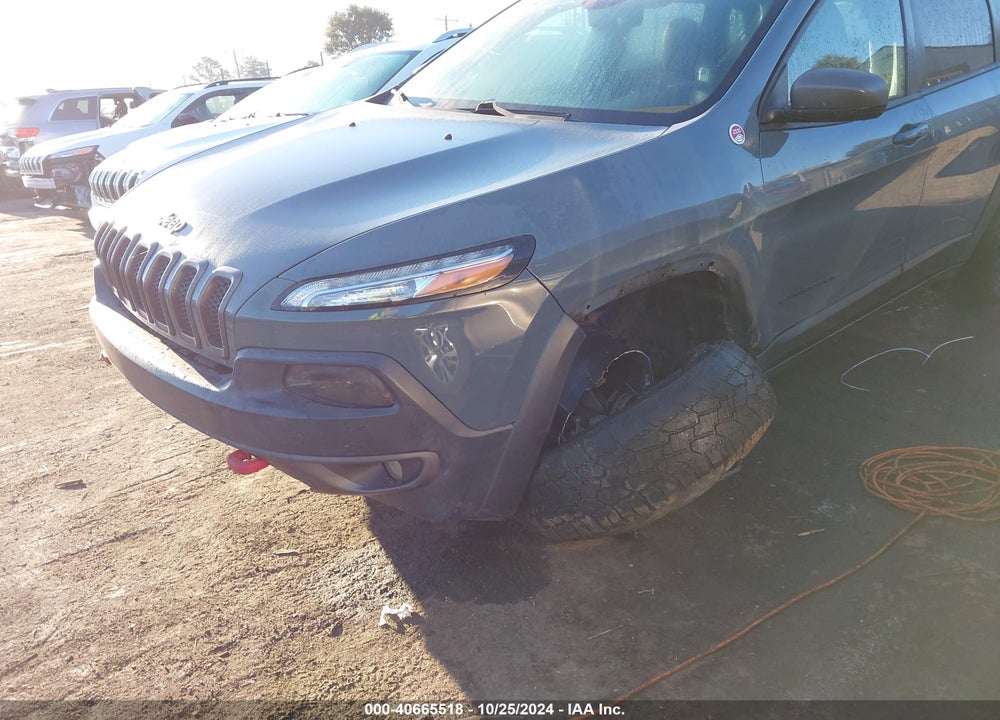 2015 JEEP CHEROKEE TRAILHAWK VIN: 1C4PJMBS7FW735274