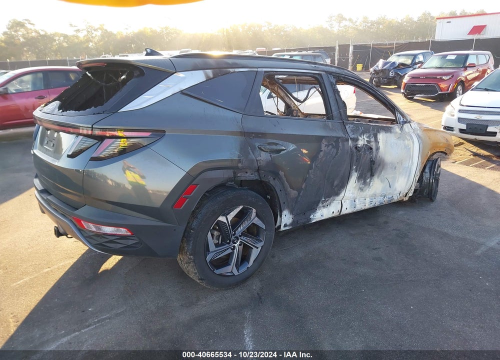 2022 HYUNDAI TUCSON LIMITED VIN: KM8JE3AE5NU132894