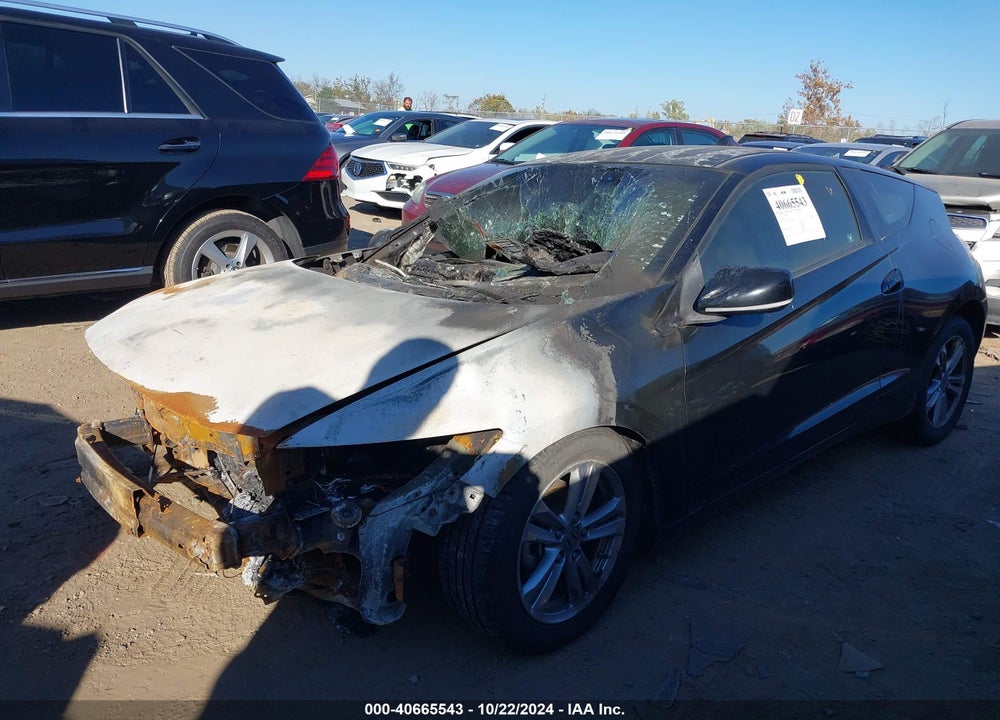 2011 HONDA CR-Z EX VIN: JHMZF1C63BS013018