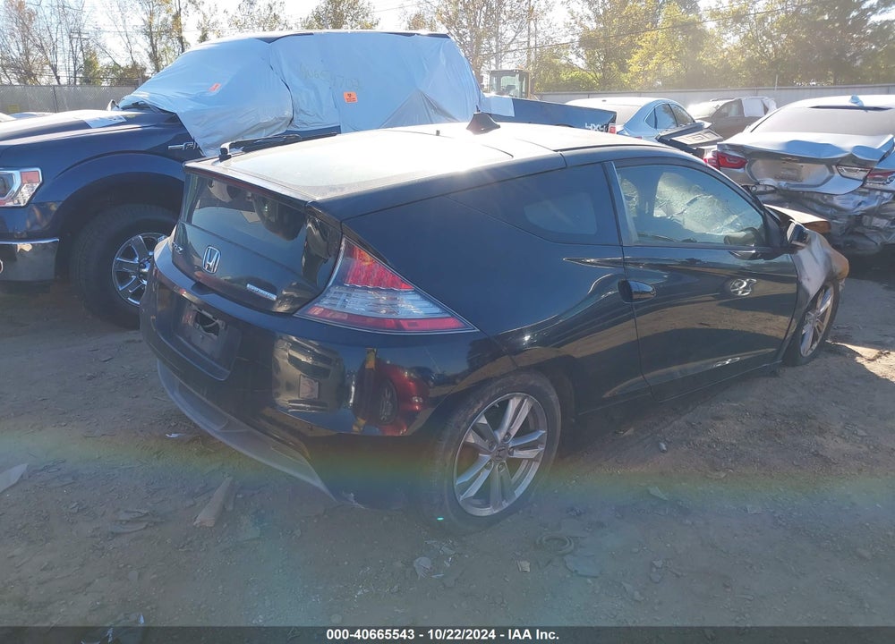 2011 HONDA CR-Z EX VIN: JHMZF1C63BS013018