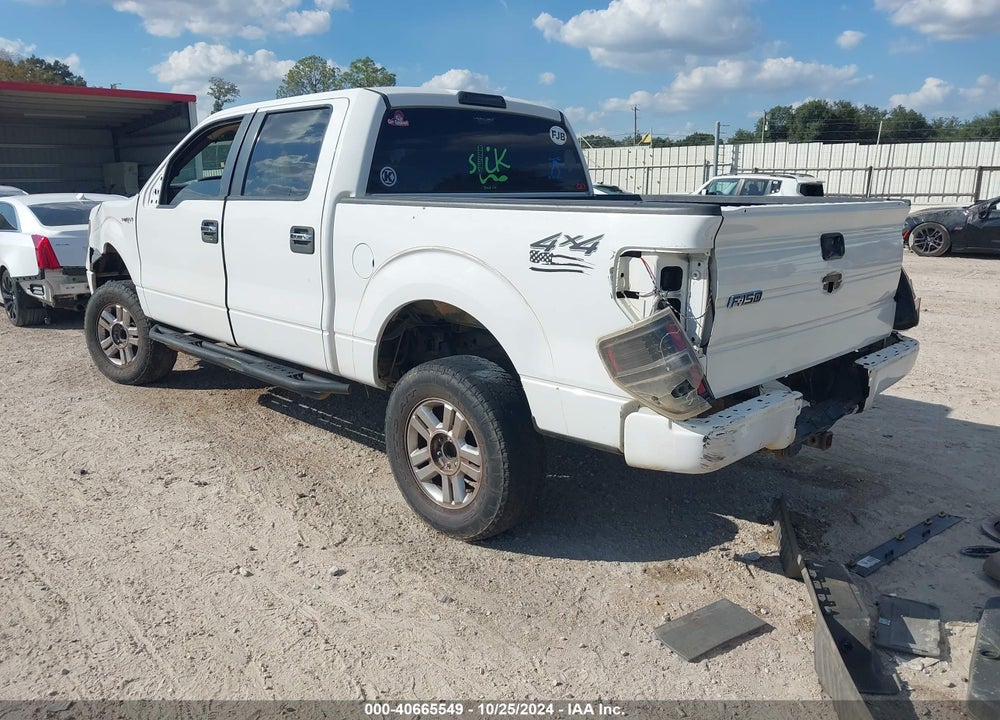 2012 FORD F-150 XLT VIN: 1FTFW1EF5CFC16648