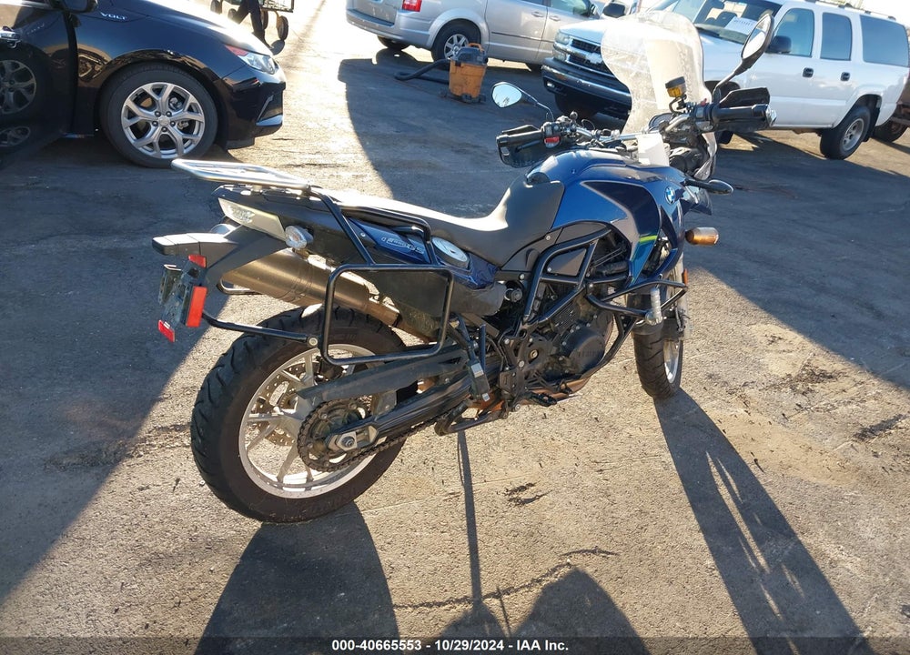 2011 BMW F650 GS VIN: WB1022804BZW91345
