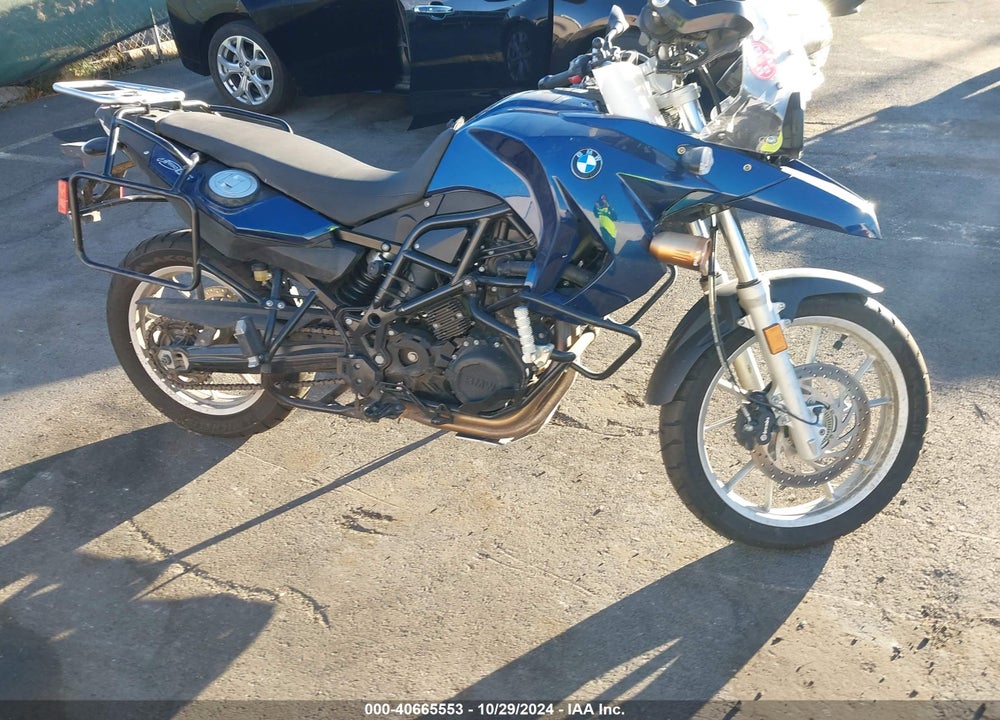 2011 BMW F650 GS VIN: WB1022804BZW91345