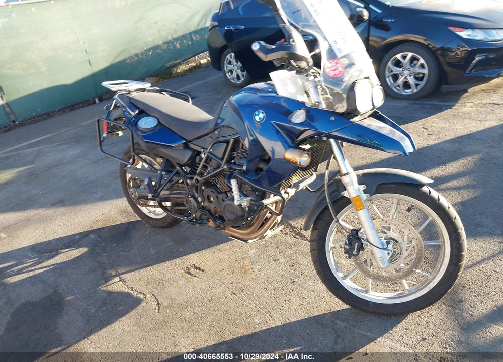 2011 BMW F650 GS VIN: WB1022804BZW91345
