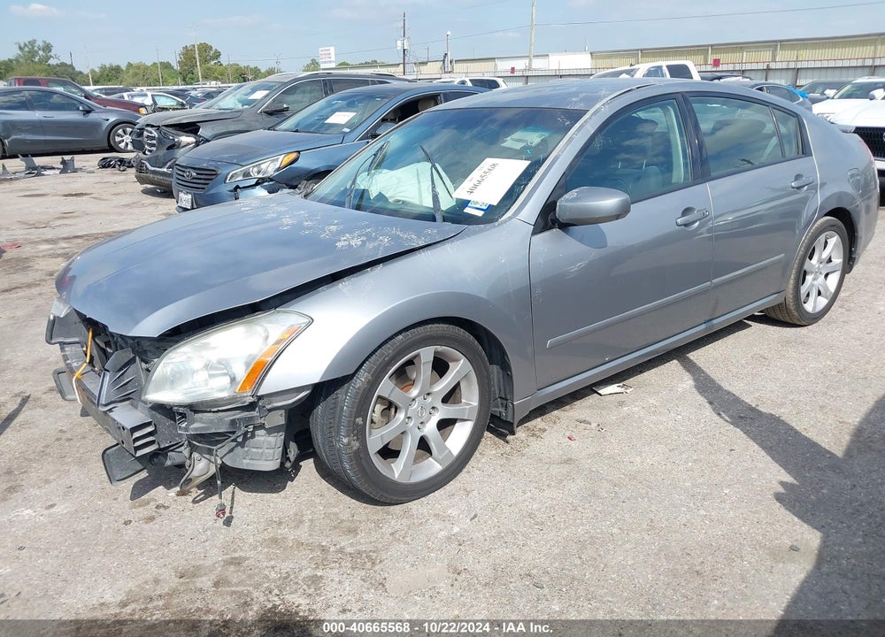 2008 NISSAN MAXIMA 3.5 SE VIN: 1N4BA41E18C821535