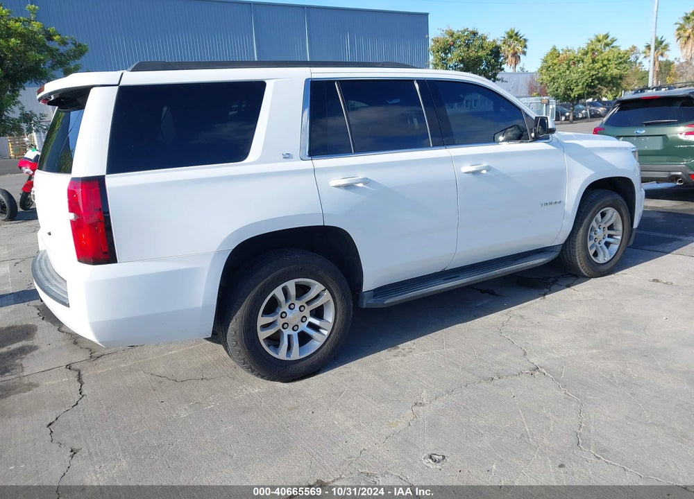 2016 CHEVROLET TAHOE LT VIN: 1GNSKBKC4GR174799