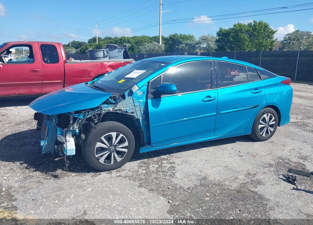 2017 TOYOTA PRIUS PRIME ADVANCED VIN: JTDKARFP7H3047387