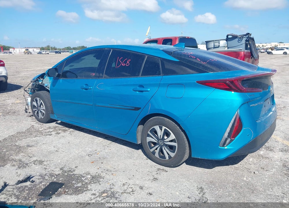 2017 TOYOTA PRIUS PRIME ADVANCED VIN: JTDKARFP7H3047387
