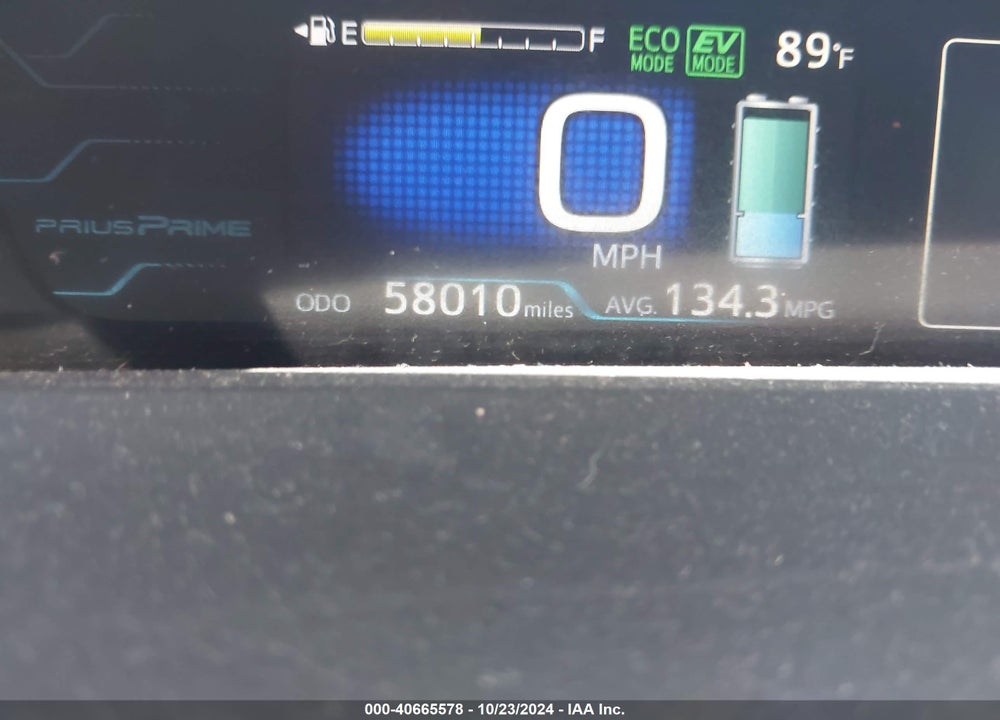 2017 TOYOTA PRIUS PRIME ADVANCED VIN: JTDKARFP7H3047387