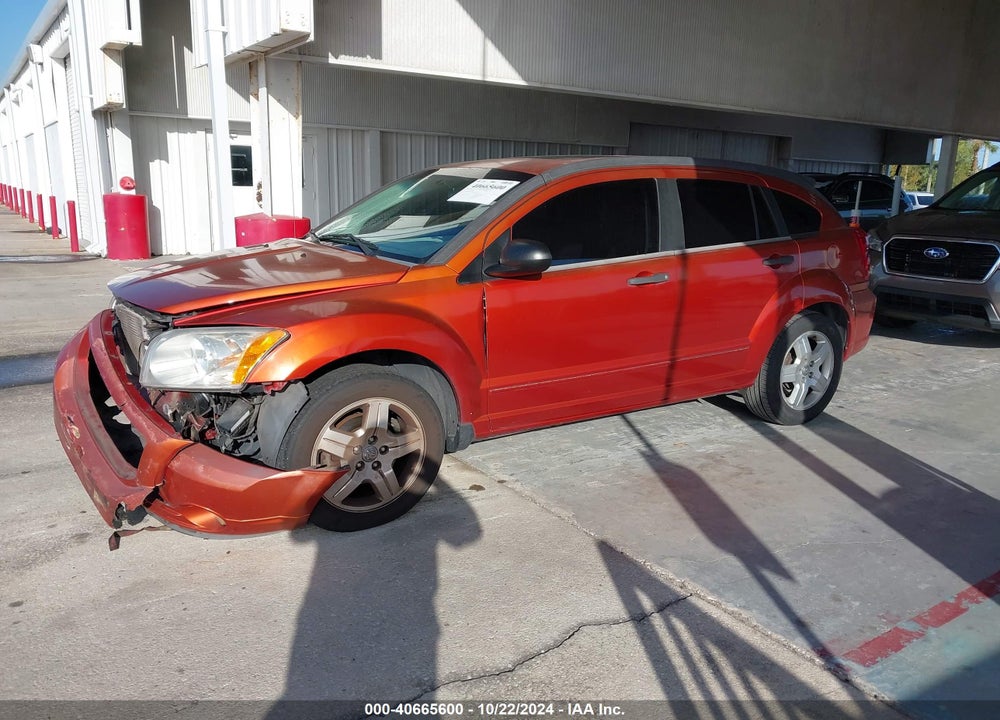 2007 DODGE CALIBER SXT VIN: 1B3HB48B07D591560
