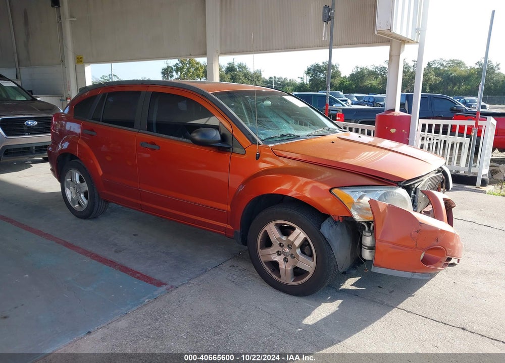 2007 DODGE CALIBER SXT VIN: 1B3HB48B07D591560
