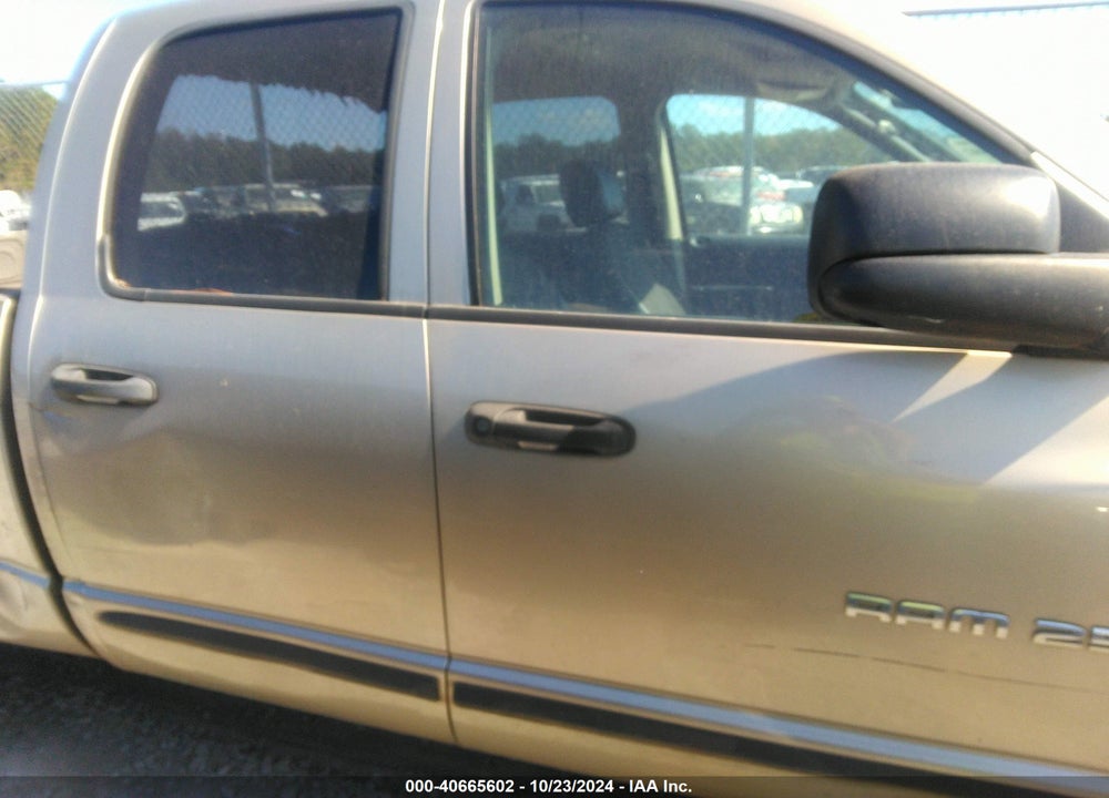 2003 DODGE RAM 2500 SLT/LARAMIE/ST VIN: 3D7KU286X3G755888