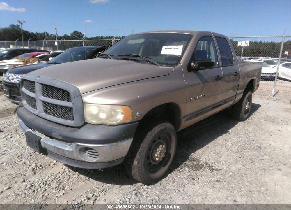 2003 DODGE RAM 2500 SLT/LARAMIE/ST VIN: 3D7KU286X3G755888