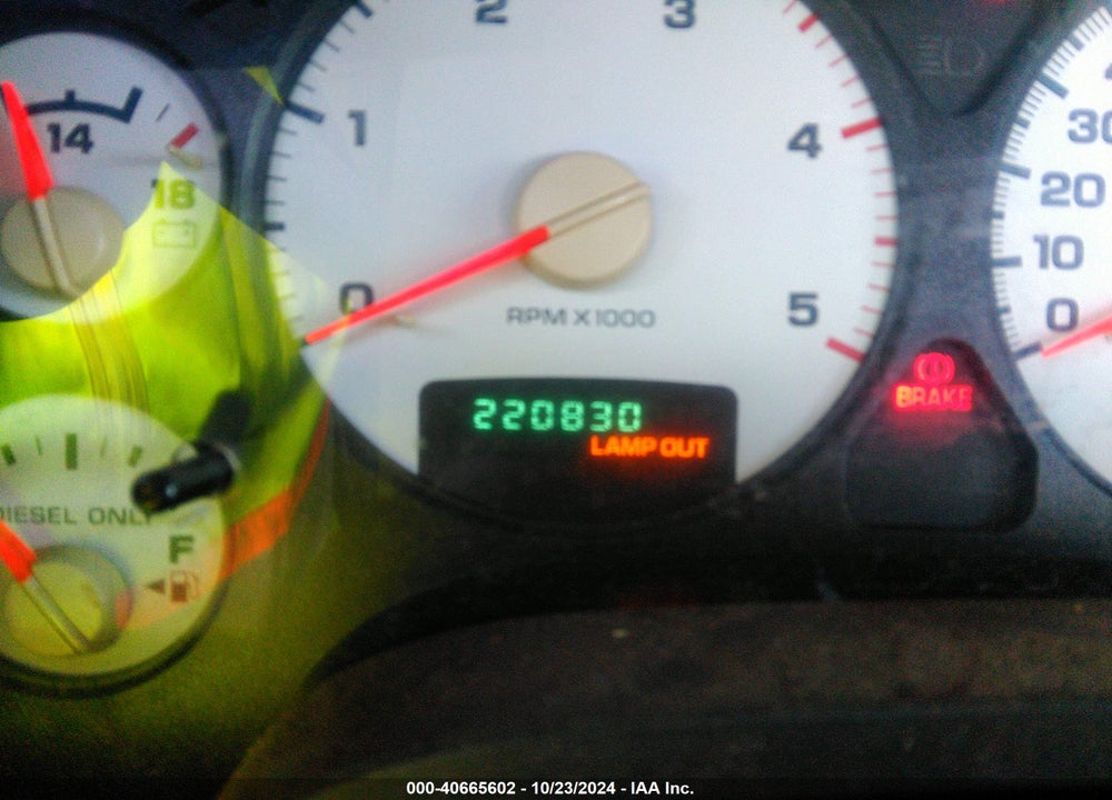 2003 DODGE RAM 2500 SLT/LARAMIE/ST VIN: 3D7KU286X3G755888