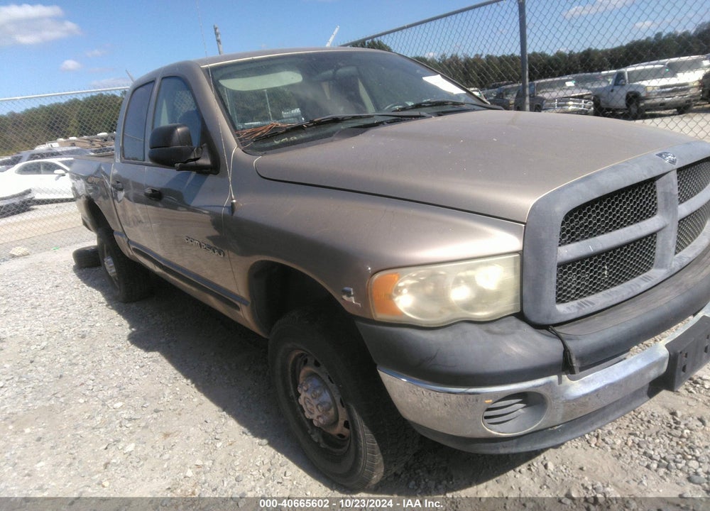 2003 DODGE RAM 2500 SLT/LARAMIE/ST VIN: 3D7KU286X3G755888