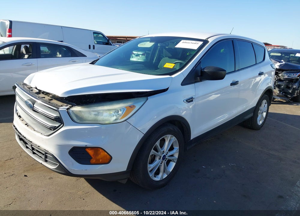 2017 FORD ESCAPE S VIN: 1FMCU0F73HUC67428