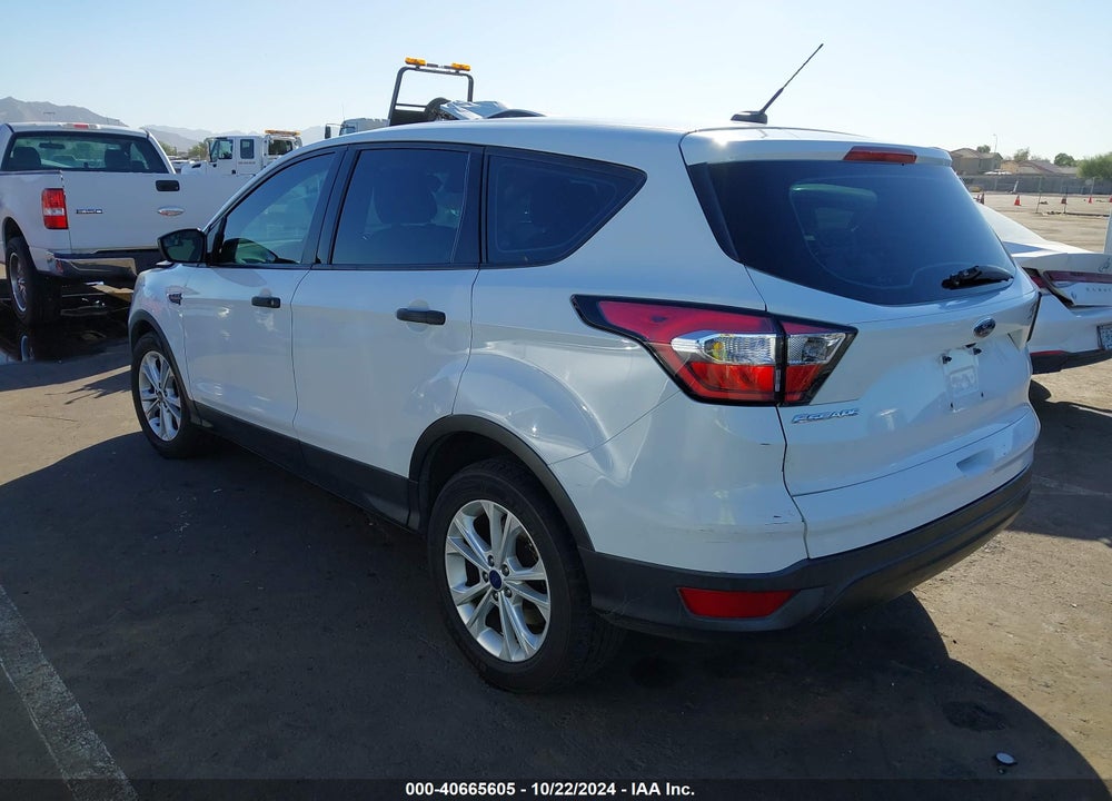 2017 FORD ESCAPE S VIN: 1FMCU0F73HUC67428