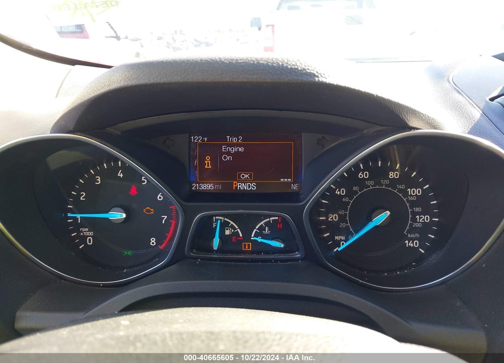 2017 FORD ESCAPE S VIN: 1FMCU0F73HUC67428