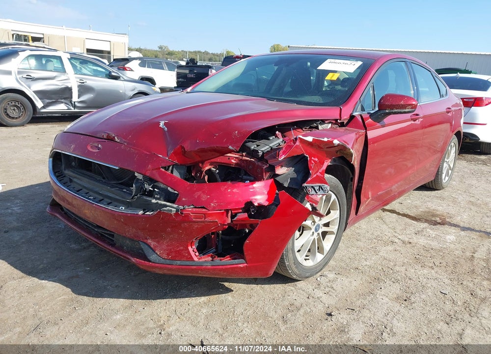 2019 FORD FUSION SE VIN: 3FA6P0HD1KR171538