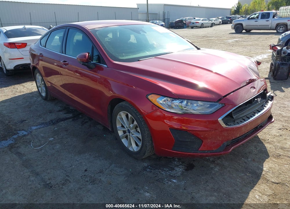 2019 FORD FUSION SE VIN: 3FA6P0HD1KR171538