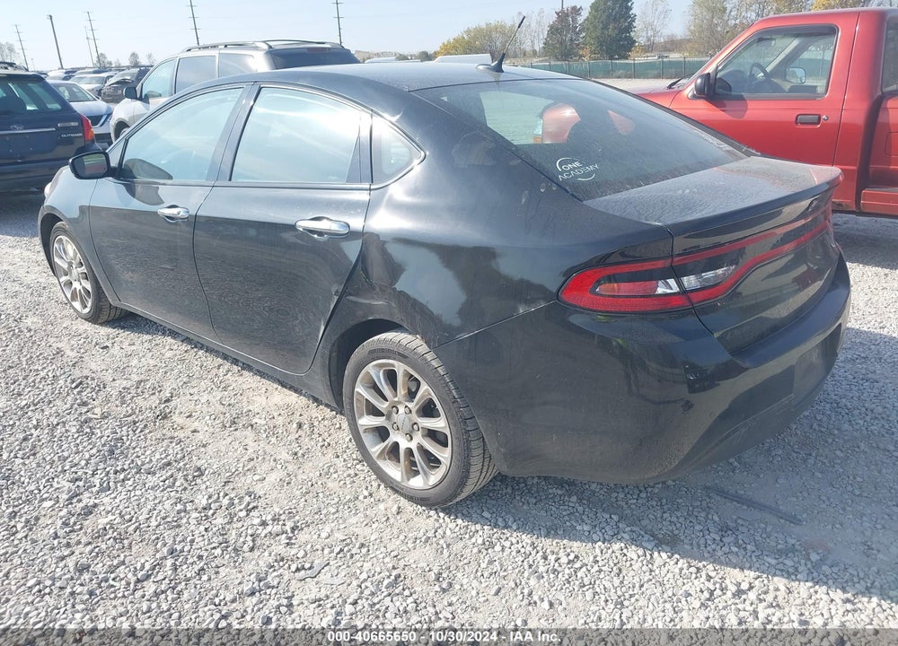 2013 DODGE DART LIMITED VIN: 1C3CDFCA1DD650242