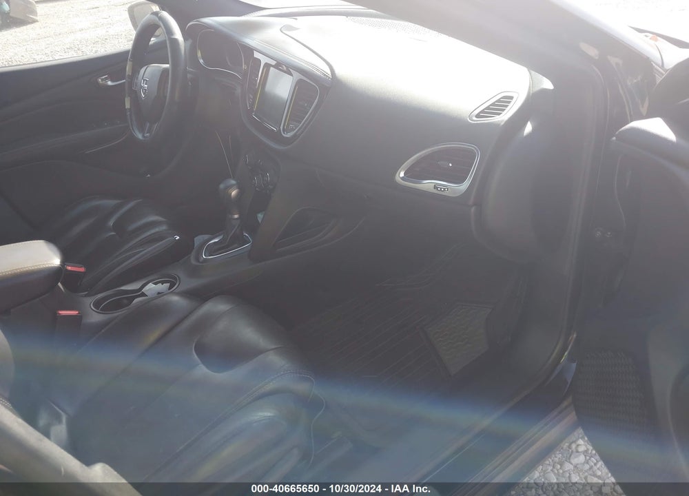 2013 DODGE DART LIMITED VIN: 1C3CDFCA1DD650242