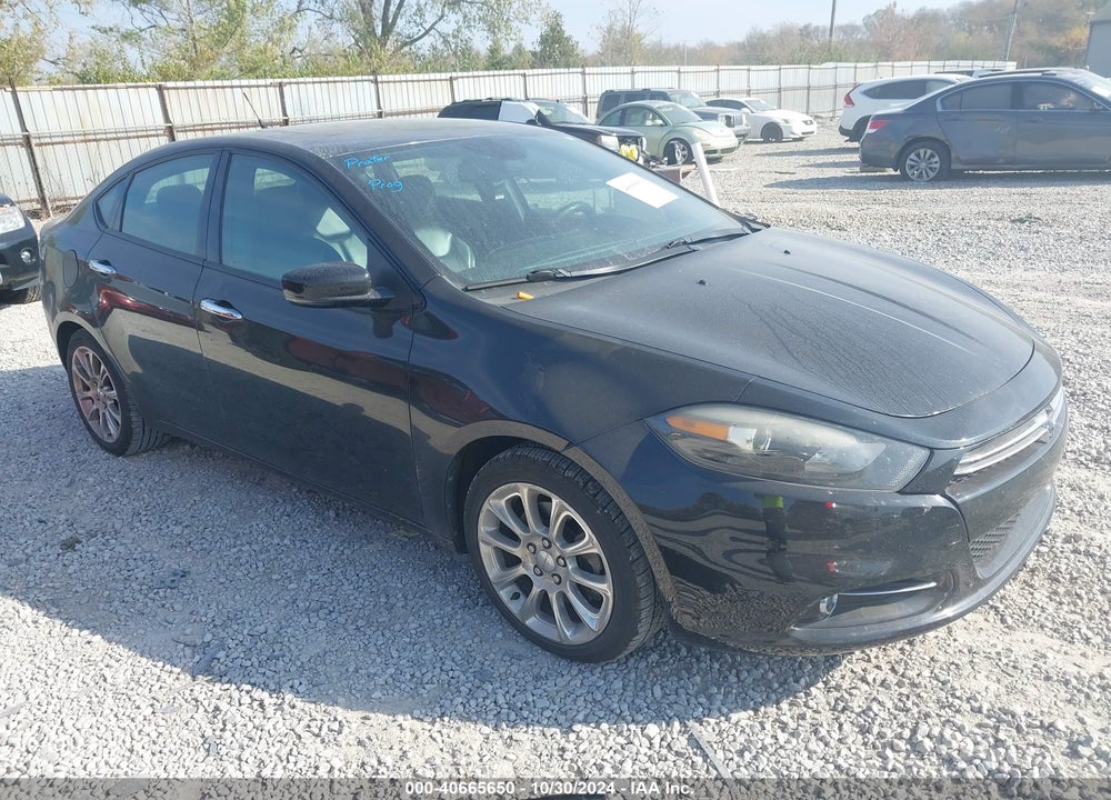 2013 DODGE DART LIMITED VIN: 1C3CDFCA1DD650242