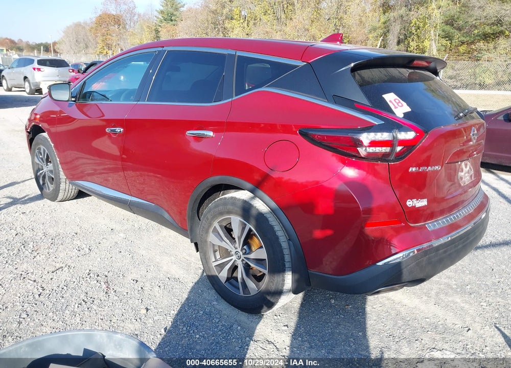 2019 NISSAN MURANO S VIN: 5N1AZ2MS9KN141068