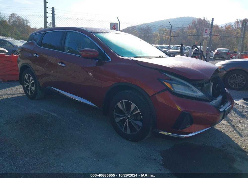 2019 NISSAN MURANO S VIN: 5N1AZ2MS9KN141068