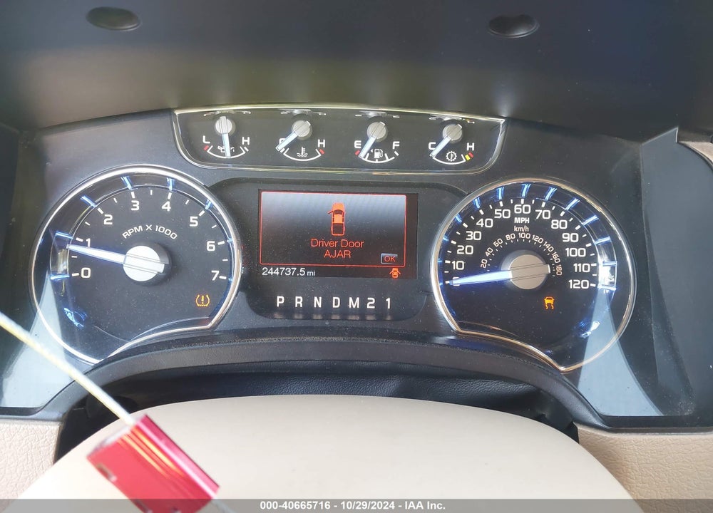 2011 FORD F-150 KING RANCH VIN: 1FTFW1EF1BKD17191