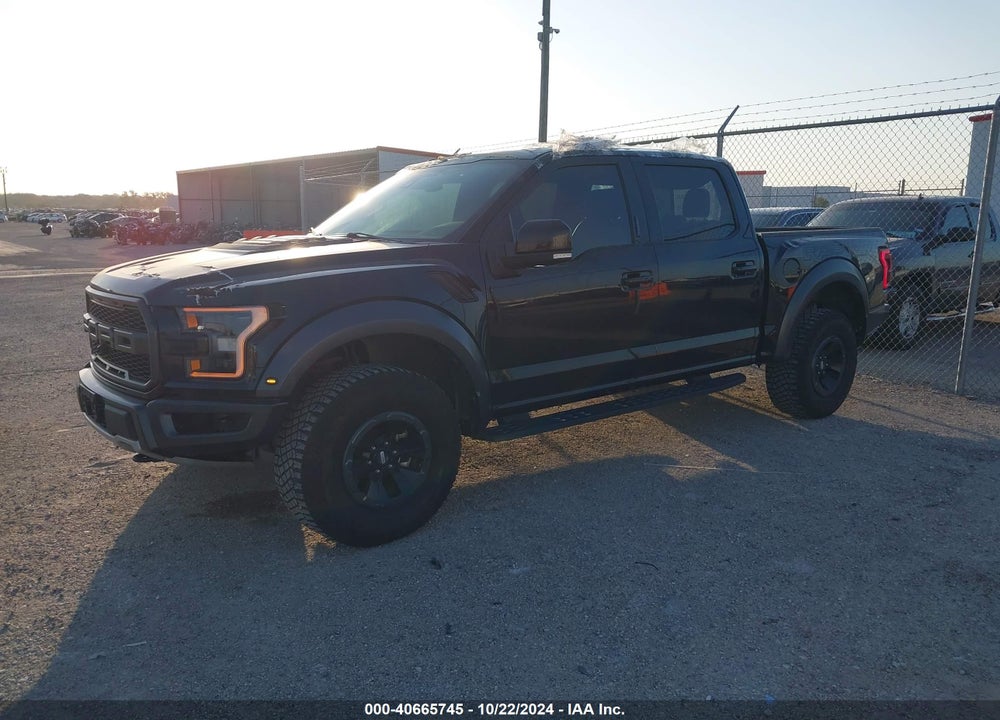 2018 FORD F-150 RAPTOR VIN: 1FTFW1RG3JFD12407