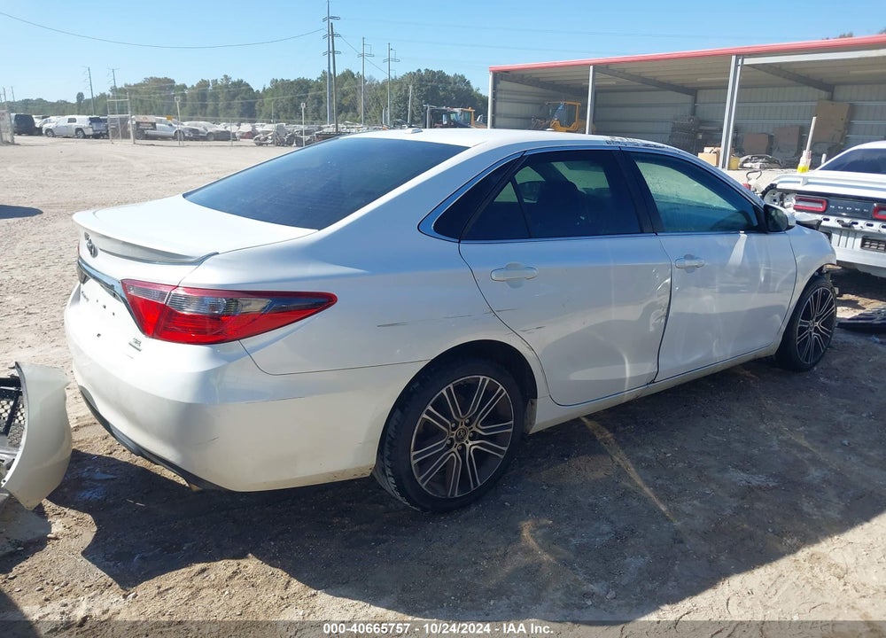 2016 TOYOTA CAMRY SE VIN: 4T1BF1FK5GU140792