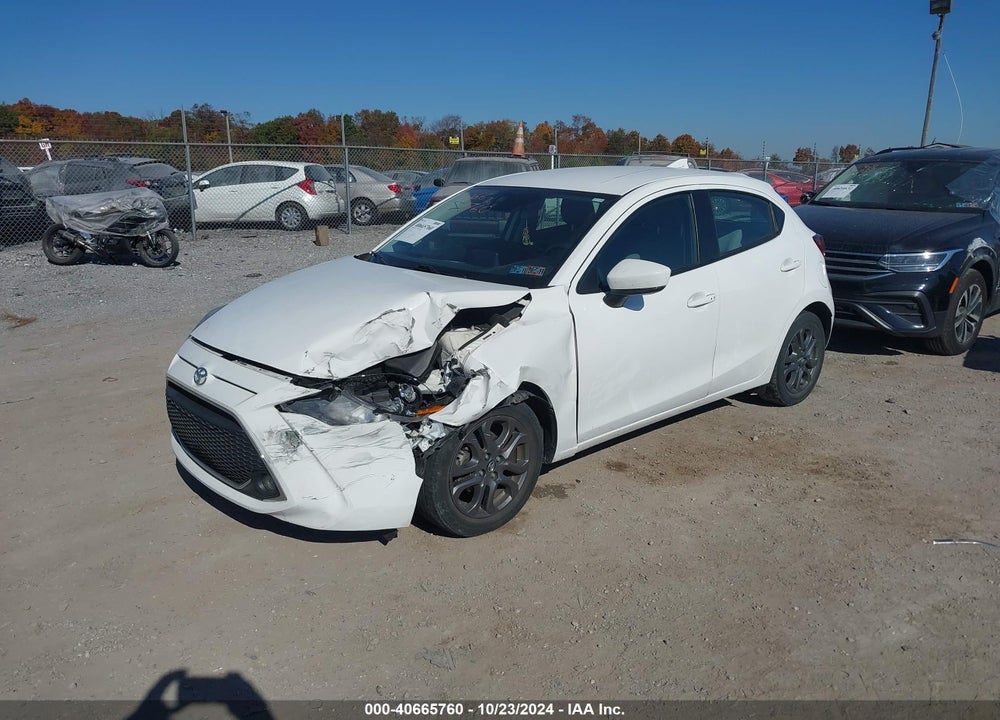 2020 TOYOTA YARIS LE VIN: 3MYDLBJV7LY709132
